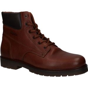 Australian Footwear - D21 - Halfhoge Veterschoenen - Cognac - Leer