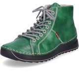 Veterboots - Effen - Imitatieleer - Ronde Neus - Middelhoge Hak