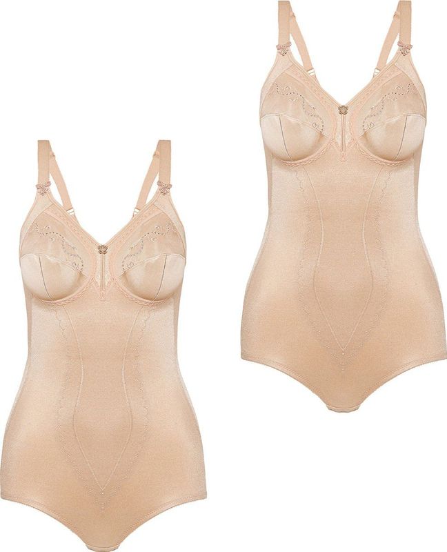 Triumph - Body Doreen + Cotton - Shaping Body - Zwart