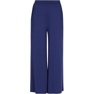 DreiMaster - Maritim - Broek - Navy - Wide Leg - High Waist