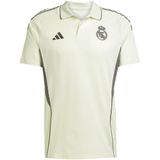 adidas - Real Madrid Tiro 25 Competition - Poloshirt - Beige - Korte Mouw
