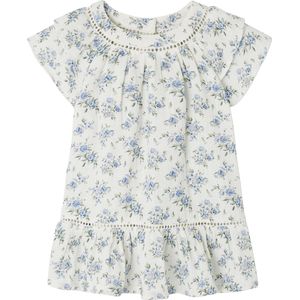Vertbaudet - Feestelijke Babyjurk - Katoengaas - Bloemetjes