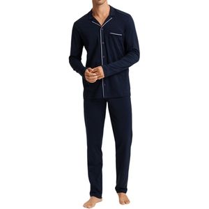 Hanro - Day & Night - Pyjama - Navy - 2-delig