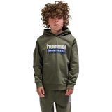 hmlTUKAS - Hoodie - Zacht - Groen - 98% Katoen, 2% Elastaan