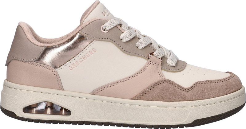 Skechers - UNO CTL - Sneakers - Taupe/multicolour - Veterschoen met Materiaalmix