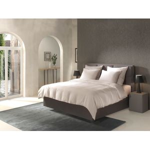 Yellow Dekbedovertrek Bamboo - Eenpersoons - 140x200/220 cm - Flint Grey