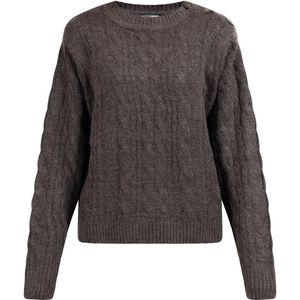 Dreimaster - Gebreide Trui - Donkerbruin - Dames