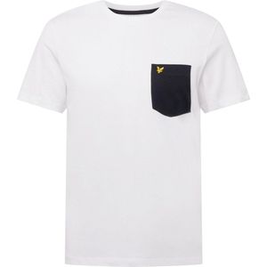 Lyle & Scott - Contrast Pocket T-shirt - Wit - T-shirts