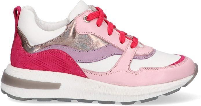 Twins - 322145 - Sportschoenen - Roze - Leer