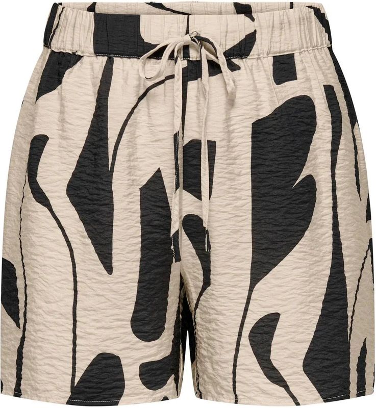 Jacqueline de Yong - Lilje - Korte Broeken - Zebraprint - Loose Fit