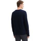 TOM TAILOR - 10668 - Trui - Sky Captain Blue - Katoen