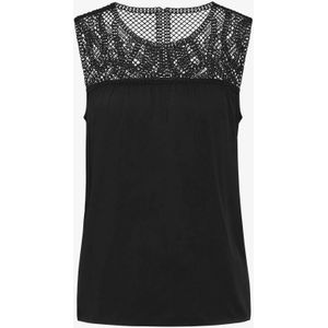 Street One - A321795 - top w crochet yoke