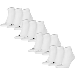 Puma - Sokken Quarter Plain - Unisex - 12-pack