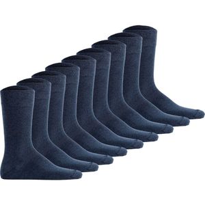 Hudson Sokken  blauw gemêleerd