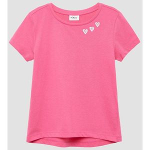 s.Oliver - T-Shirt - Katoen - Loose-fit