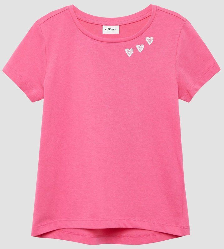 s.Oliver - T-Shirt - Katoen - Loose-fit