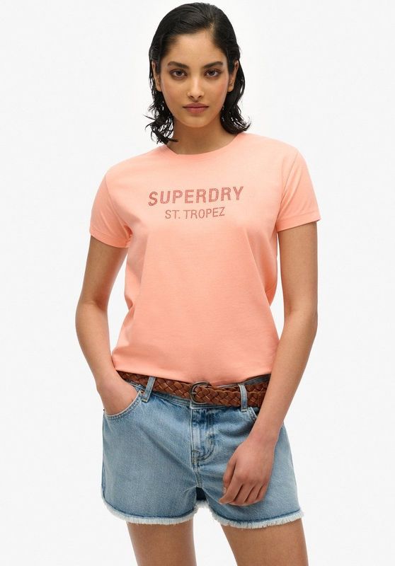 Superdry - Sport Luxe Fitted T-shirt - Korte Mouwen