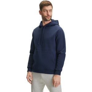 FALKE Basic Sweat Hoody zacht comfortabel katoen sweater heren blauw - maat S