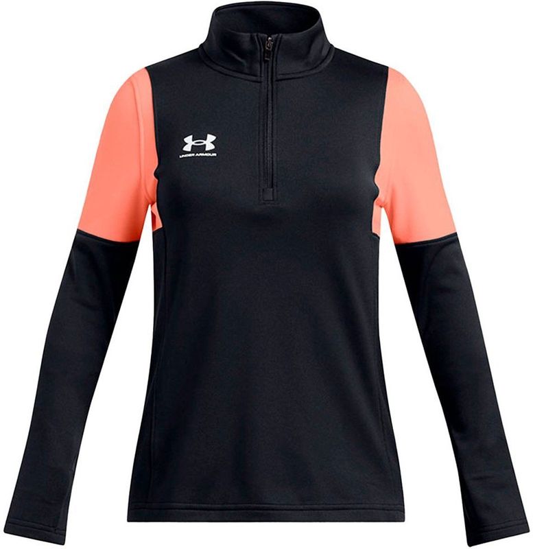 Under Armour - Challenger Midlayer - T-shirt - Zwart - Lange Mouwen