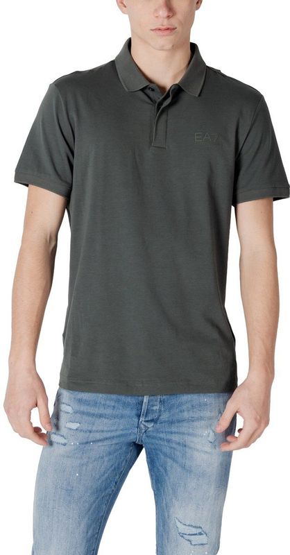 EA7 - 7M000228_AF10373 - Poloshirt - Grijs - Katoen