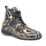 Piedi Nudi - 2248 - Enkellaarzen - Zwart - Leer