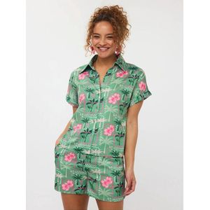 Blouse - Tina - Luchtige Blouse - Casual - Korte Mouwen - V-hals