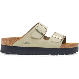 BIRKENSTOCK - Arizona - Pumps - Zwart - Suède - Plateauzool