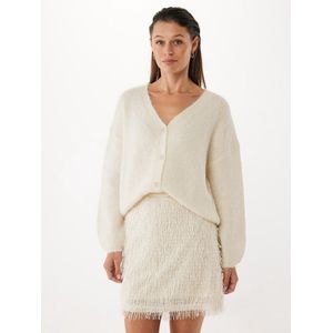 MEXX Gebreid vest  crème