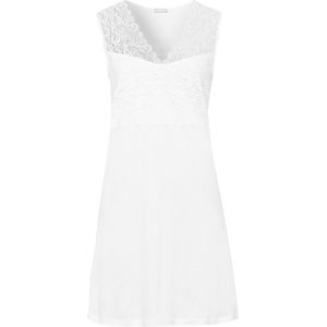 Hanro - Moments - Nachthemd - Zwart - Gemaakt van zacht, gemerceriseerd katoen