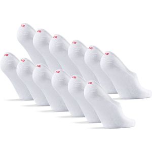 DANISH ENDURANCE - Onzichtbare Katoen Sokken - Unisex - Ademend en Anti-slip Hiel