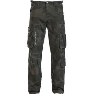Black Premium by EMP Camouflage cargo broek Mannen - S
