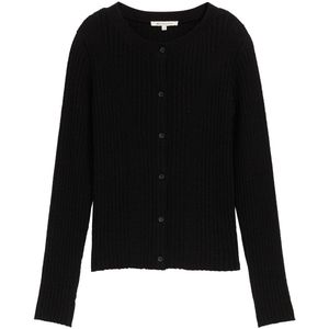 TOM TAILOR DENIM - Gebreid Vest - Zwart