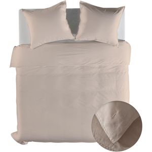Dekbedovertrek Linnen - Dollar Sand - Tweepersoons - Zand - Belgisch Linnen Katoen