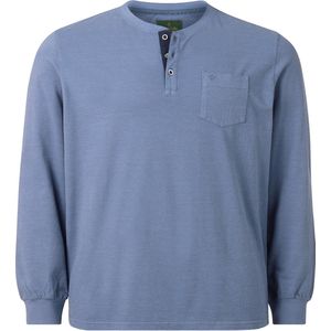 Charles Colby - EARL BRYN - Shirt - Blauw - Lange Mouwen