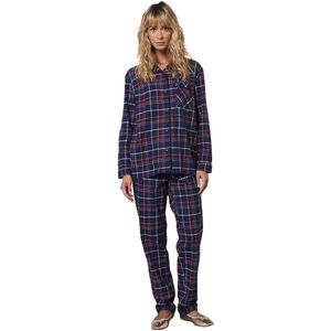 ENVIE DE FRAISE - Capsulecollectie - Damespyjama - Bordeauxrood - Flanel