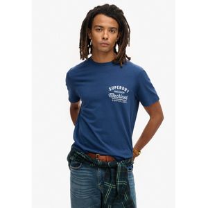 Superdry - Copper Label Chest Graphic - T-shirt - Korte Mouwen