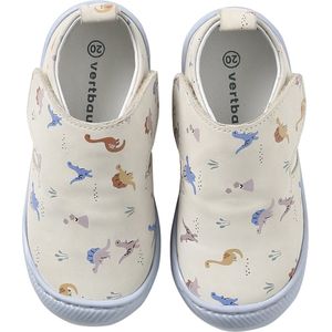 Vertbaudet - Klittenband Slofjes - Indigoblauw - Leer