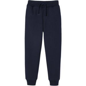 Joggingbroek - Marineblauw - Sweatstof - Voor Jongens - Met Sherpa Voering