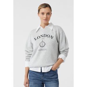 comma - Sweatshirt - Relaxed Fit - 3D Applicatie