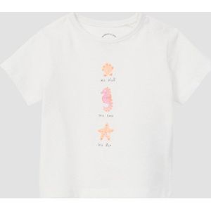 s.Oliver - T-Shirt - Katoen - Met Glitterprint