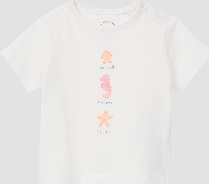 s.Oliver - T-Shirt - Katoen - Met Glitterprint