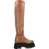 Yellow - 8330Y - Overknee Laarzen - Bruin