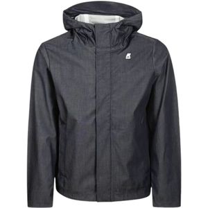 K-way - Jacquel Denim 3L Jas - Blauw - 3-laags Constructie