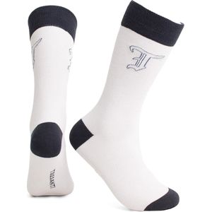 TRESANTI | BUSACHI | Sokken met initiaal | Sky Blauw | Size 39/42