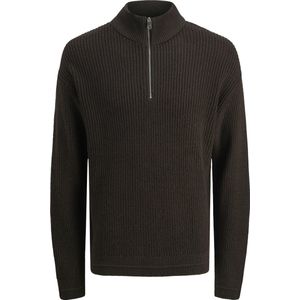 JACK&JONES - JJKAITO KNIT HALF ZIP BF - Heren - Gebreide truien