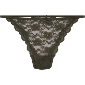 Hunkemöller - Dames Lingerie String Mini - Groen