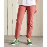 Superdry - High Rise Carpenter Broek - Oranje - Vrouw
