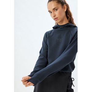 Capuchon kraag Met drukwerk Sweatshirt