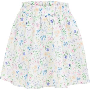 Rok - Bloemenprint - Gerecycled Materiaal - Kort/Mini