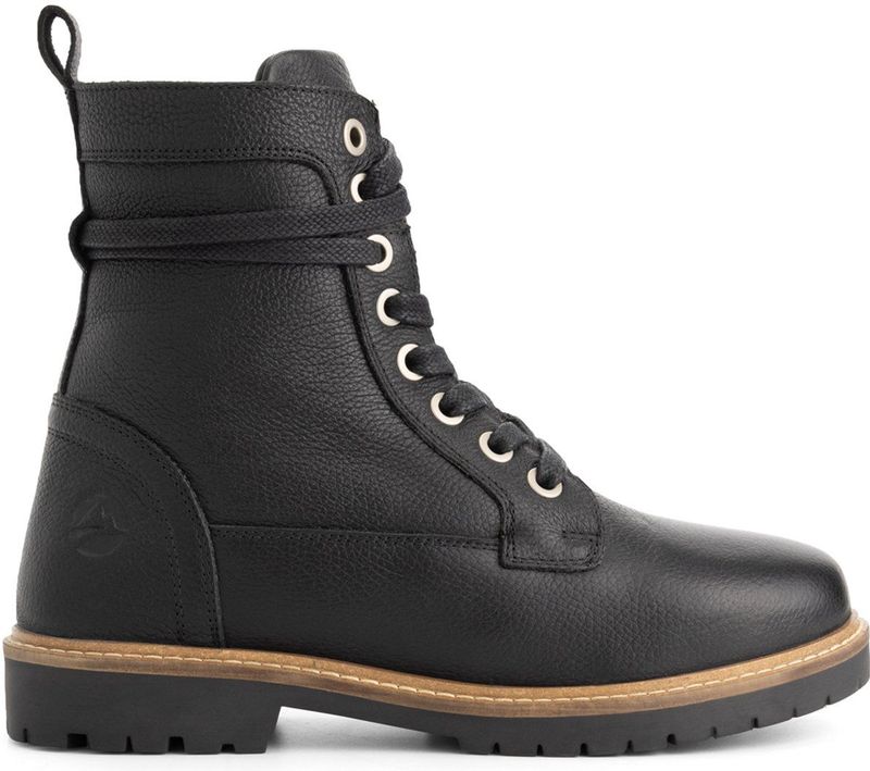 Travelin' - Kongsmark - Veterboots - Zwart - Wolgevoerd